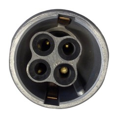 Appleton ARC1034CD Powertite 100A 4-Pole 600VAC Plug Receptacle