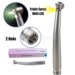 Dental E-generator Dental LED Fiber Optic High Speed Handpiece 2Holes 4Holes