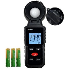 Digital Illuminance Lux Meter 20200,000 Lux Light Photography LED Measurement