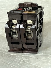 Wadsworth A250NI 50 Amp 2 Pole BIG BODY Plastic Foot Circuit Breaker A250