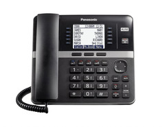Panasonic Office Phone System Corded Base Station with 4 Lines KX-TGW420B Black