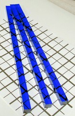 3 PC 1/2” x 1/2″ x 12” INCH LONG SQUARE CLEAR BLUE ACRYLIC TRANSLUCENT ROD .50″