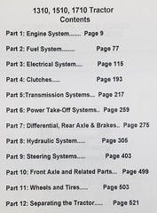 Ford 1310 1510 1710 Compact & 1710 Offset Tractor Service Repair Manual SE-4301