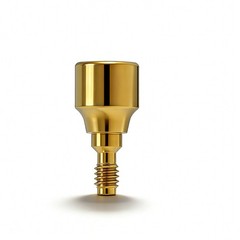 Dental Nobel Biocare Ti Healing Abutment Cap RP Fits NOBEL Active ∅5.0mm H5.0mm