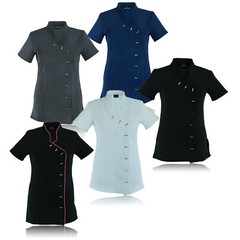 Beauty Tunic Hairdressing Spa Massage Therapist Health Work Nail Salon Uniform