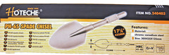 HOTECHE Clay Spade Shovel Chisel Demolition Jack Hammer 1-1/8″ Hex Shank 540403