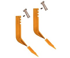 2 Scarifier Shank, Tip, & Keeper, Fits Most CAT & Some John Deere Motor Graders