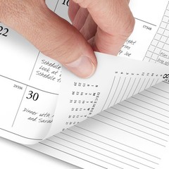 2026 Weekly Monthly Appointment Book Refill 6-1/2″ x 8-3/4″ Medium Executive …