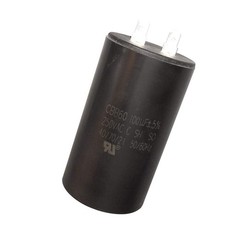 CBB60 Capacitor 250VAC 250V AC 100uF 100MFD, Black, 50/60Hz UL Listed