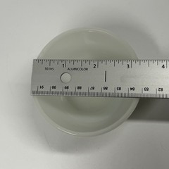 Vintage Anchor Hocking #453 Milk Glass Ramekin Custard Bowls Set of 4