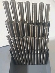 HUOT Decimal Blank Drill/Punch Alphabet Index A-Z .234 To .413 26 Piece Set USA