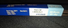 Lucas-Milhaupt 95060 Sil-Fos 5 Silver Solder Brazing Alloy 28 Rod Tube (5%)