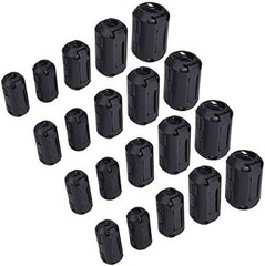 Ferrite Ring Core Ferrite Beads Clip RFI EMI Noise Suppressor Anti Interference