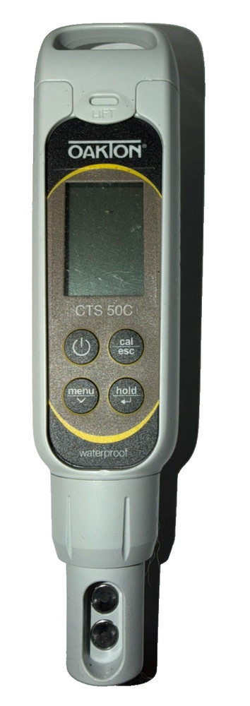 USED Oakton CTSTestr 50P Conductivity/TDS/Salinity Tester UX-35634-55 NEW BATTER