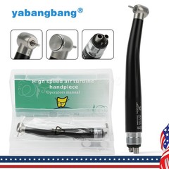 Dental High Speed Handpiece Push Button 4 hole NSK Style Color Black