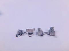 40Pcs Dental Tube Convertible MBT Buccal Tubes Rectangular Triple Double Molars
