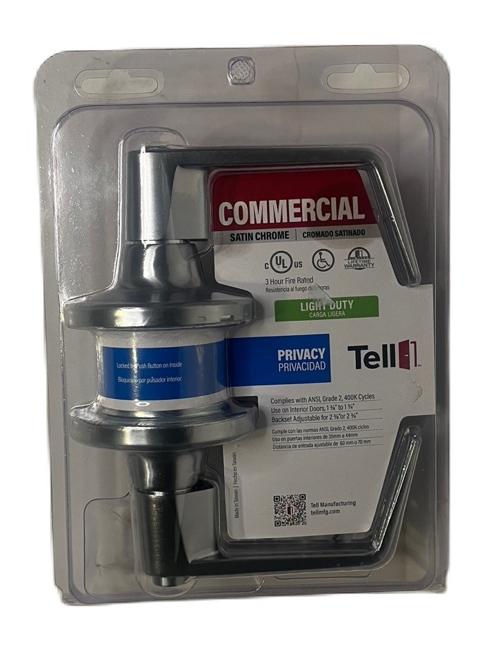 Tell Commercial Light Duty, Privacy. 3 Hour Fire Rated