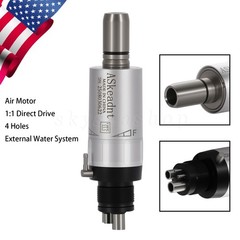 ASkeadnt Dental slow low Speed Handpiece Air Motor 4 Holes E-Type Connector FX