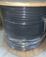 Alpha Wire 9011A BK002 Coaxial Cables 18AWG PVC 500FT SPOOL BLACK