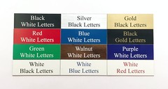 NAME PLATE FOR OFFICE DESK OR DOOR (2″X8″) SIGN PLAQUE PERSONALIZATION OFFICE