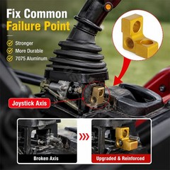 For Mahindra Tractors 6065 Joystick Lever Axis Repair Aluminum Connector 2PCS