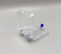 10 Pcs Denture False Teeth Membrane Case Container Hinged Display Box Jewelry
