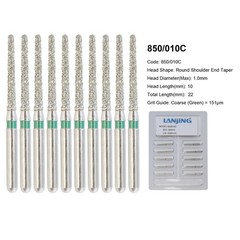 Multi-use DIA-Burs Dental Diamond Burs FG Football Round Pear Barrel 330 856 850