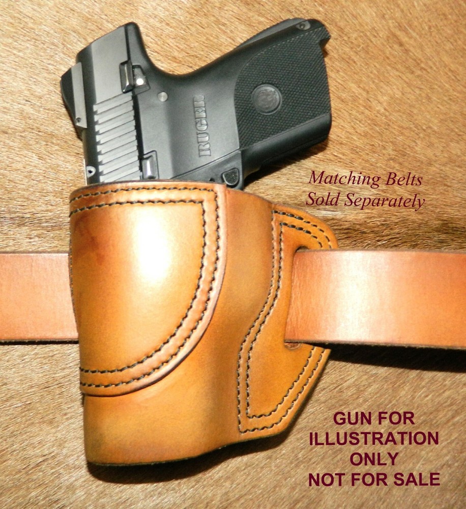 Gary C’s Avenger OWB Left Hand HOLSTER – for the Ruger SR9C/SR40C Leather