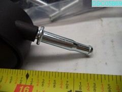 QTY=4: TWIN WHEEL CASTER’S 2″ H X 1-1/2″ OD X 1-1/4″ W STEM 1/4″ X 1-1/2″ L