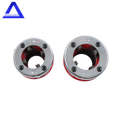Large Hand Die Ratcheting 7 Size Pipe Thread Threader Tool 3/8″ to 2″ Dies Set