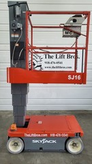 SKYJACK SJ 16 16′ Vertical Mast Lift Aerial Lift GENIE JLG #9160