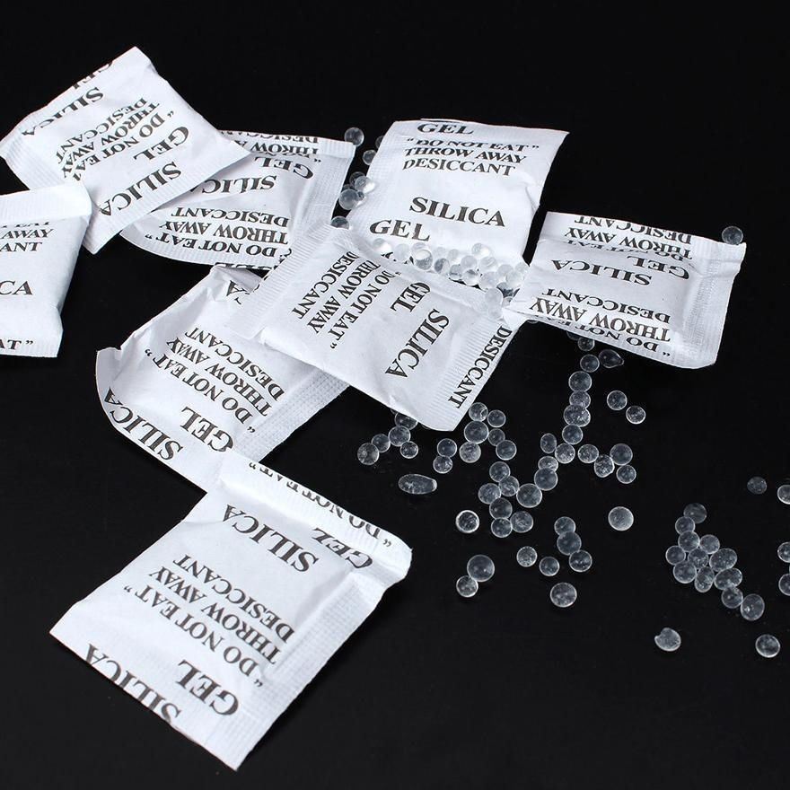 100 – Silica Gel Packets – Desiccant – 1/2 Gram Fast ship from U.S.A. Non-Toxic