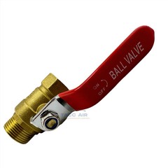 Ball Valve 3/4″ FNPT x 3/4″ MNPT Female To Male Brass Shut Off Water Air Fluid