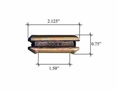 5 Backhoe / Skid / Mini Ex Bucket Teeth w/ Pins – 23, 230, 230SP, D51750, T230SP