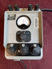 VINTAGE JAMES BIDDLE MEGGER EARTH TESTER 250220-2 NULL BALANCE