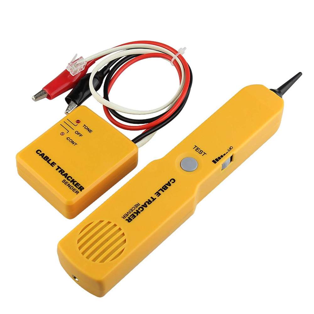 Wire Tracer Circuit Tester Tone Generator Probe Kit RJ11 Continuity Locator