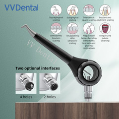 Dental Air Flow Teeth Polishing Polisher Handpiece Hygiene Prophy Jet 2/4 Holes