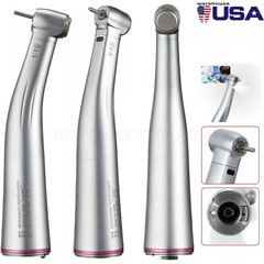 Dental 1:5 Increasing LED Fiber Optic Contra Angle Red Ring For NSK Ti Max Z95L