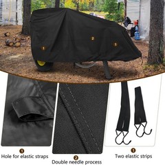 MUTUSHI Log Splitter Cover Heavy-duty 600D Oxford Fabric Waterproof and Dustp…