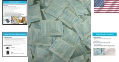 Stay Dry! 100 Silica Gel Packets 2 Gram Packets for All Your Valuables
