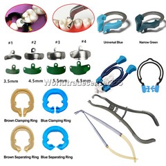 Dental Matrix Bands Ring Sectional Matrice Clamp Fit Garrison Palodent V3 System