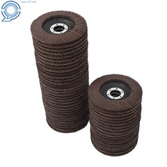 50 Pcs 4-1/2″ X 7/8″ Premium Zirconia Flap Disc Sanding Grinding 40 Grit Grey