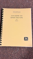 John Deere 1010 Series Tractor Service Repair Manual – SM2033