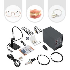 Portable Argon Arc Welding Machine 110V LCD Display Spot Welder for Jewelry DIY