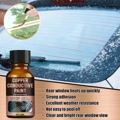Rear Defroster Repair Kit, Copper Conductive Paint for Repairing Rear Window …