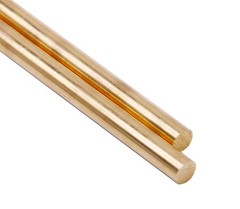 1 Pcs 25mm / 1 Inch Solid Round Brass Rod Lathe Bar Stock Kit 1 Inch In Diameter