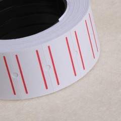 20 Rolls 600pcs White Price Tag Sticker Gun Labels Refill For MX 5500 w/ 2 ink