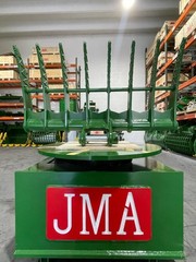 JMA 48in Backhoe Brush Rake 6.5-9 Ton 45mm Pin-On Land Clearing Grapple Steel