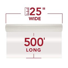 GBC Thermal Laminating Film Roll, 2 Pack, NAP I, 1″ 25″ x 500 ft, 1.5mil-25″