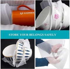 100 Pack Foam Wrap Sheets for Packing Storage Shipping Moving Supplies, Cushi…